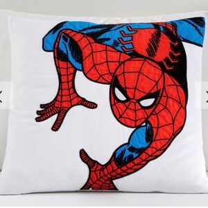 Pottery Barn Kids Spider-Man Embroidered Pillow Cover
